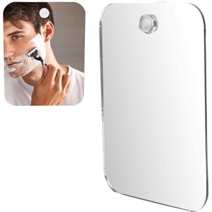 Anti-condens Douchespiegel - Hangende Scheerspiegel met Zuignaphaak - Fogless Spiegels voor Thuis en Reizen - Ideaal voor Mannen en Vrouwen .