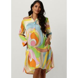 Ana Alcazar Shirt Dress Swing Jurken Dames - Kleedje - Rok - Jurk - Multi - Maat 42