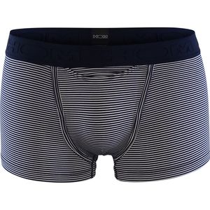 HOM Simon boxer briefs HO1 (1-pack) - heren boxer met horizontale gulp - donkerblauw gestreept - Maat: XXL