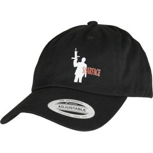 Merchcode Scarface - Logo Dad Cap Pet - Zwart