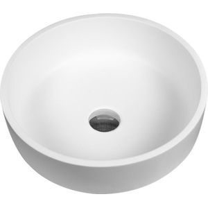 Bally Sun Solid Surface Waskom Ovaal Acryl Wit