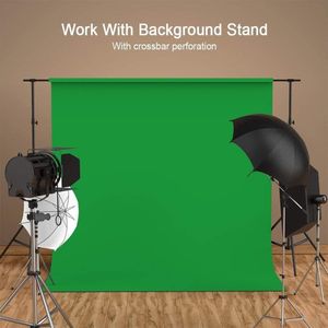 DONZA - Green achtergrond - Greenscreen - 160 * 200cm - Uittrekbare groene screen - fotostudio met Chromakey effect - film shooting background - backdrops fotografie -  fotografie, video en televisie greenscreen