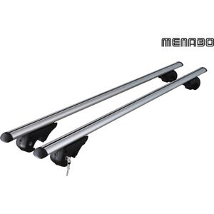 Menabo Dozer XXL dakdragers (aluminium) open dakrails 150 cm
