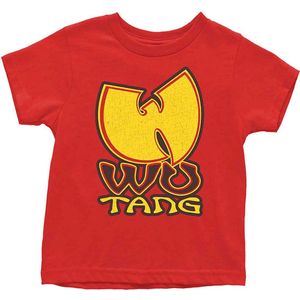 WuTang Clan - Wu-Tang Kinder T-shirt - Kids tm 2 jaar - Rood