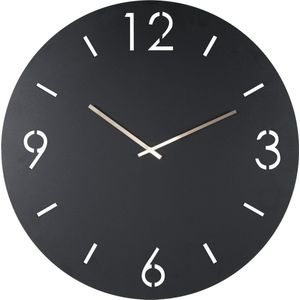 SPINDER DESIGN TIME Ø 80 Klok - Zwart