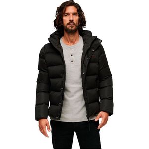 Superdry Microfibre Sport Pufferjack Grijs M Man