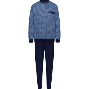 Katoenen heren pyjama van Robson - Blauw - Maat - 54