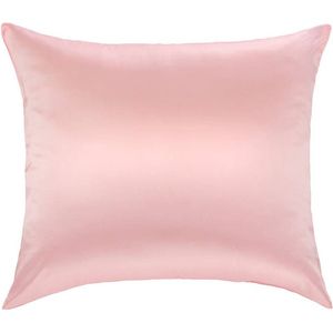 Zijden Kussensloop Roze - 19MM - 80x80cm - Satijnen kussensloop