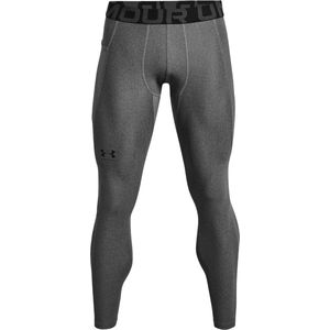 Under Armour UA HG Heatgear Armour Leggings Heren Sportlegging - Grijs - Maat L