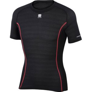 Sportful Ondershirt korte mouwen Heren Zwart / Bodyfit Pro Base Layer SS-Black - M