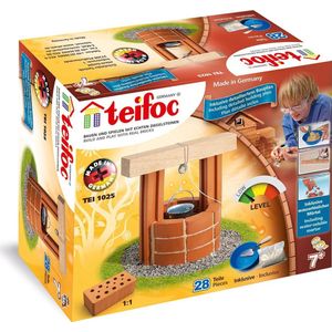 Teifoc Bouwdoos - Waterput - Inclusief Cement Kom, Troffel en Cement