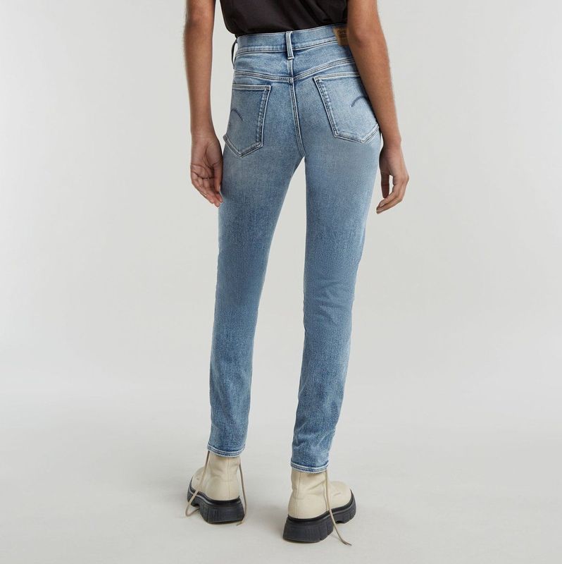 G-star Ace 2.0 Slim Straight Spijkerbroek Blauw Vrouw