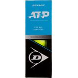 Dunlop ATP 4 Tennisballen - geel - 3 stuks