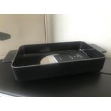 SERGIO HERMAN BRAADSLEDE BLACK OVENSCHAAL 20 CM X 38 CM SERAX