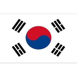 Vlag van Zuid Korea 90 x 150