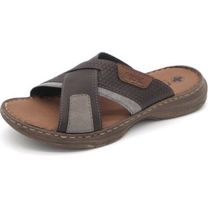 Rieker Heren Slipper - 21491-25 Bruin - Maat 46