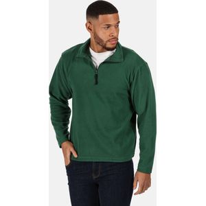 Flessen Groen dunne fleece trui met halve rits merk Regatta maat 3XL