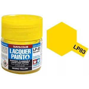 Tamiya LP-83 Mixing Yellow - Lacquer Paint - 10ml Verf potje