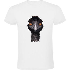 Emoe Heren T-shirt | vogel | dier | verf | schilder