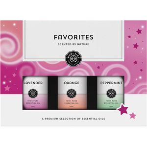Woolzies Favorites Essential Oil Blend Set | Incl. Lavender, Orange, & Peppermint Oils | Helps Restful| Reliefs Stress