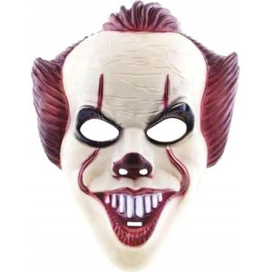 Volwassen maskerclown vreselijke enge halloween-horror / Masque adulte clown horrible effrayant halloween horreur