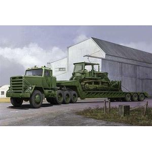 1:35 Trumpeter 01078 M920 Tractor Tow M870A1 Semi Trailer Plastic Modelbouwpakket