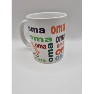 Mok voor Oma - koffie - thee - oma - grootmoeder - cadeautje