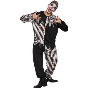 Boland - Kostuum Bloody clown (50/52) - Volwassenen - Clown - Halloween en Horror- Clowns en Circus