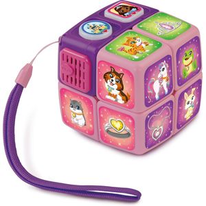 VTech Kubus - Draai de Kubus - Ontdek Spelersgewijs Interessante Weetjes over de Huisdieren van de Prinses - Speel Uitdagende Spellen - Vanaf 4 Jaar