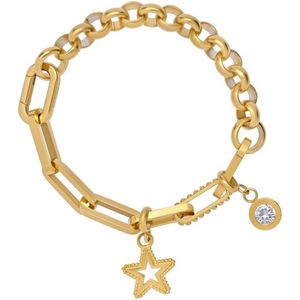 iXXXi-Connect-Chelsey-Goud-Dames-Armband (sieraad)-17.5cm