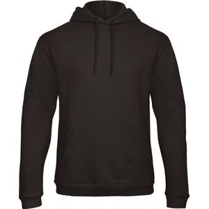 Sweatshirt Unisex L B&C Lange mouw Black 50% Katoen, 50% Polyester