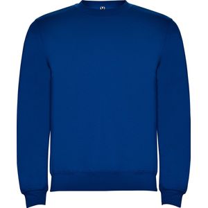 Kobalt Blauwe unisex sweater Clasica merk Roly maat 3XL