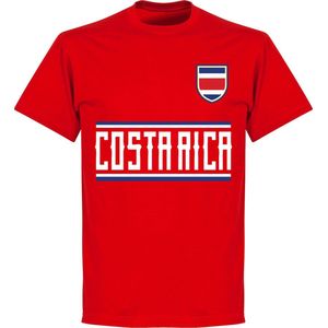 Costa Rica Team T-shirt - Rood - Kinderen - 140