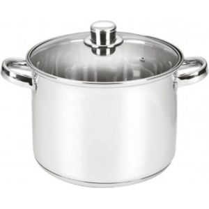 Michelino RVS Soeppan – Alle Warmtebronnen - Vaatwasserbestendigd - 14 Liter