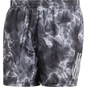 adidas Performance Own the Run Allover Print Short - Heren - Wit- L 7