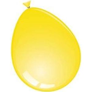 Ballonnen kristal geel (30cm, 50st)