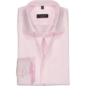 ETERNA modern fit overhemd - niet doorschijnend twill heren overhemd - licht roze - Strijkvrij - Boordmaat: 48