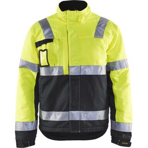 Blåkläder 4862-1811 Winterjas High Vis Geel/Zwart maat 4XL