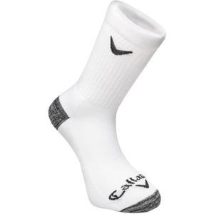 Callaway Sports Crew Heren Sokken - Wit | 3 Paar