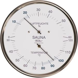 Fischer | Sauna thermohygrometer ø 160 mm