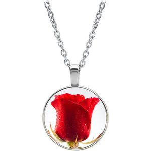 Ketting Glas - Roos