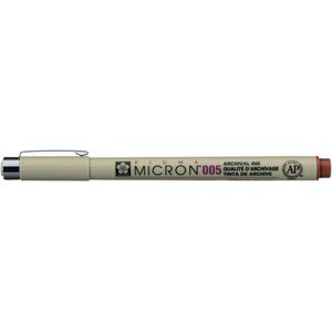 Sakura Pigma Micron 005 pen bruin