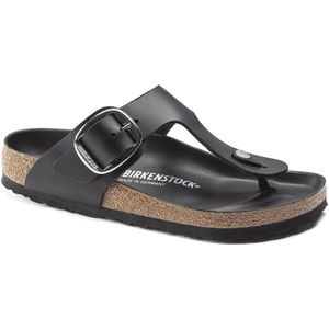 Birkenstock Gizeh Big Buckle Slippers - Dames - Zwart - Maat 38