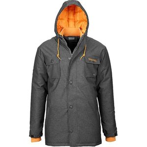 Spalding Parka Heren - Anthracite / Orange | Maat: S