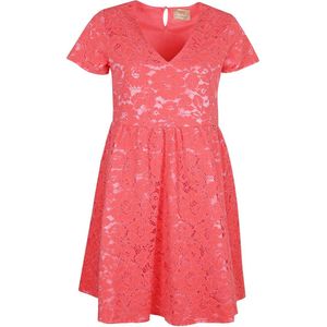 Verysimple • roze kanten jurk • maat IT42 (S)