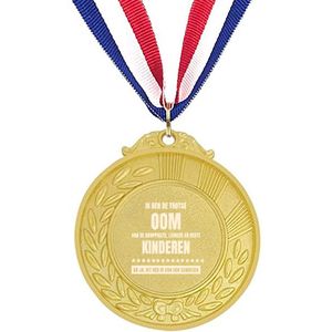 Akyol - ik ben de trotse oom van de grappigste en leukste en beste kinderen medaille goudkleuring - Oom - familie - cadeau