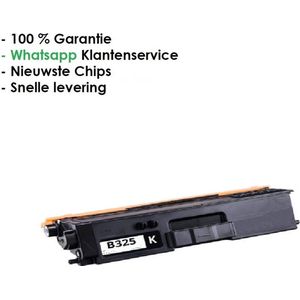 Inkmaster premium Huismerk XL Toner cartridge voor Brother TN-325BK | Geschikt voor Brother DCP 9055CDN, 9270CDN, HL4140CN, HL4150CN, HL4570CDWT, MFC 9460CDN, 9465CDN, 9560CDW en 9970CDW