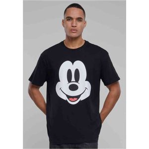 Mister Tee Upscale Mickey Mouse - Disney 100 Mickey Face Oversize Heren T-shirt - 3XL - Zwart