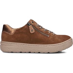 Hartjes 162.1401 Phil Sneakers - Suède - Dames - Bruin - Maat 43