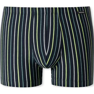 SCHIESSER Fashion Daywear boxer (1-pack) - heren short biologisch katoen gestreept veelkleurig - Maat: S